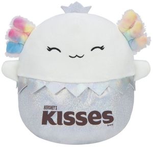 Squishmallow Princess Axolotl Hershey Kiss 10"